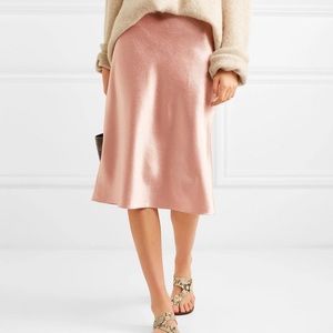 Vince Satin Slip Skirt